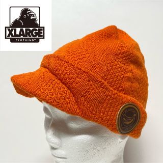 エクストララージ(XLARGE)のX-LARGE Knit Cap Orange(ニット帽/ビーニー)