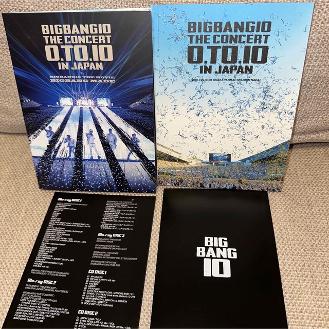 BIGBANG(ビッグバン)のBIGBANG10 THE CONCERT : 0.TO.10 IN JAPAN エンタメ/ホビーのDVD/ブルーレイ(ミュージック)の商品写真