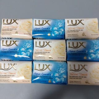 ラックス(LUX)のLUX　固形石鹸×白５青４個(ボディソープ/石鹸)