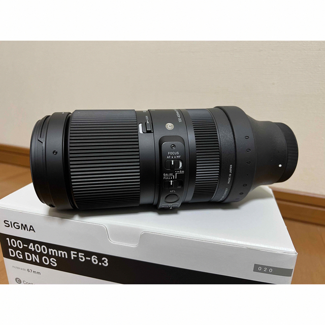 SIGMA(シグマ)のSIGMA 100-400mm F5-6.3 DG DN OS ソニー用 スマホ/家電/カメラのカメラ(レンズ(ズーム))の商品写真