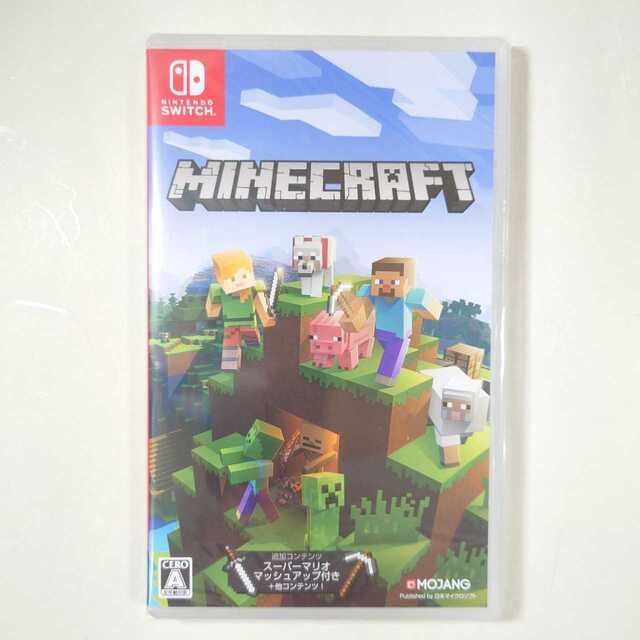 Switch マインクラフト Minecraft エンタメ/ホビーのゲームソフト/ゲーム機本体(家庭用ゲームソフト)の商品写真