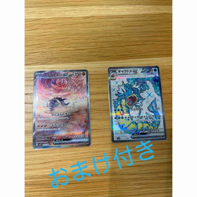 ポケモンカード ギャラドスex SRイダイナキバex SAR セット売り