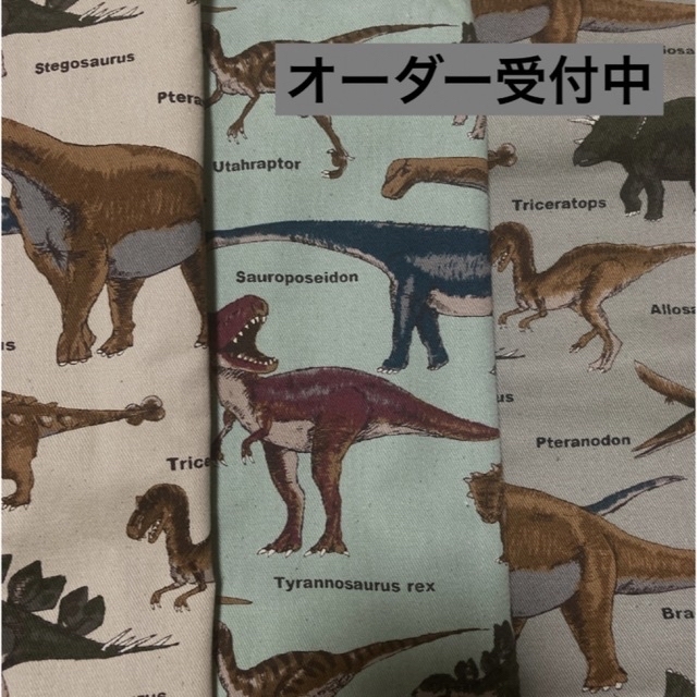オーダー受付中 恐竜柄-