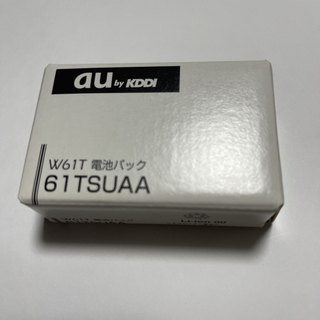 トウシバ(東芝)の東芝 W61T電池パック(バッテリー/充電器)