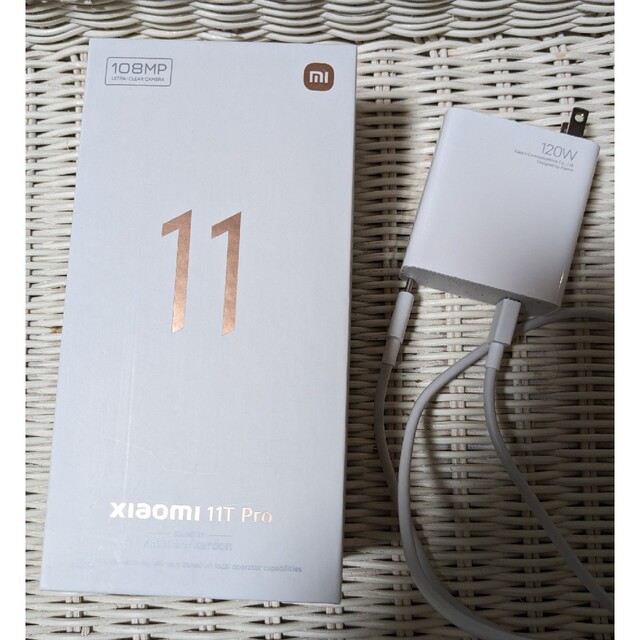 xiaomi11T Pro 本体　simﾌﾘｰ スマホ/家電/カメラのスマートフォン/携帯電話(スマートフォン本体)の商品写真