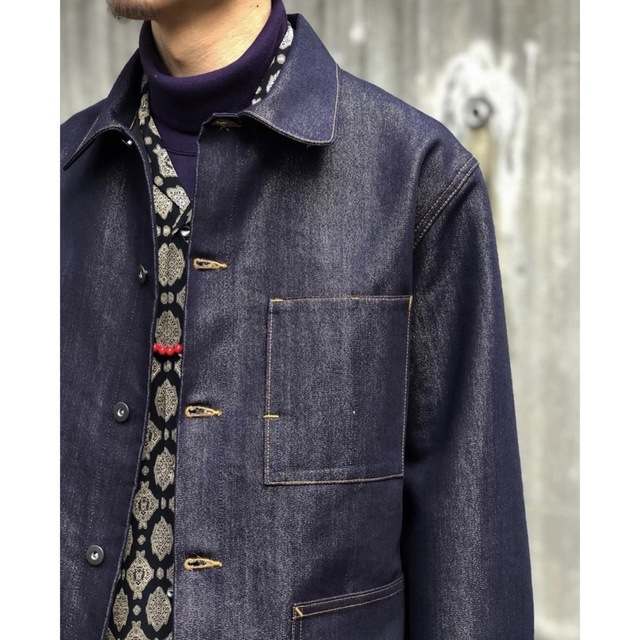 NEEDLES D.N Coverall 10.5oz Bright Denim 上品 www.amstedmaxion.com.br