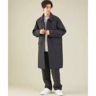 ユナイテッドアローズグリーンレーベルリラクシング(UNITED ARROWS green label relaxing)のgreenlabelrelaxingウーステッドダブルクロス ステンカラーコート(ステンカラーコート)