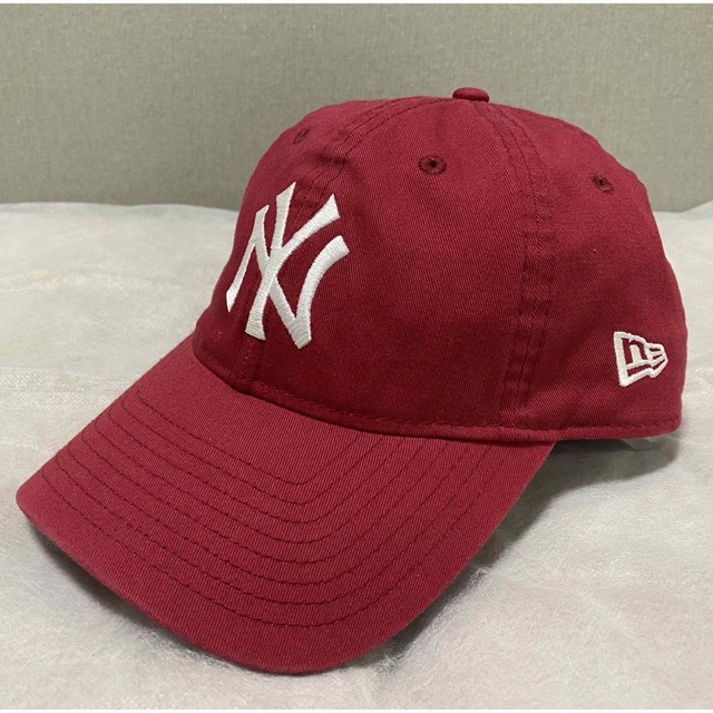 NEW ERA(ニューエラー)のnewera 9TWENTY ニューヨークヤンキース　RED メンズの帽子(キャップ)の商品写真