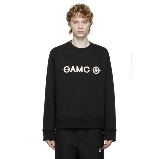 OAMC ブラック Tilt クルーネック スウェットシャツ XL