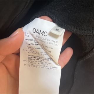 OAMC - OAMC ブラック Tilt クルーネック スウェットシャツ XLの通販