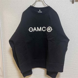 OAMC - OAMC ブラック Tilt クルーネック スウェットシャツ XLの通販