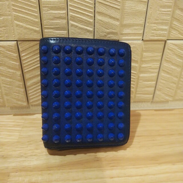Christian Louboutin - ルブタン 財布 青 christian louboutinの Christian Louboutin - ルブタン 財布 青 christian louboutinの