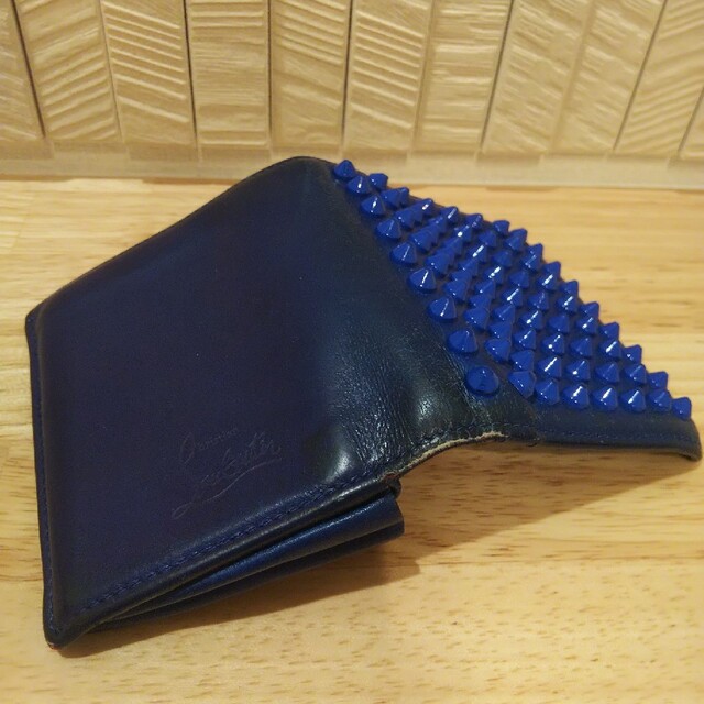 Christian Louboutin - ルブタン 財布 青 christian louboutinの Christian Louboutin - ルブタン 財布 青 christian louboutinの