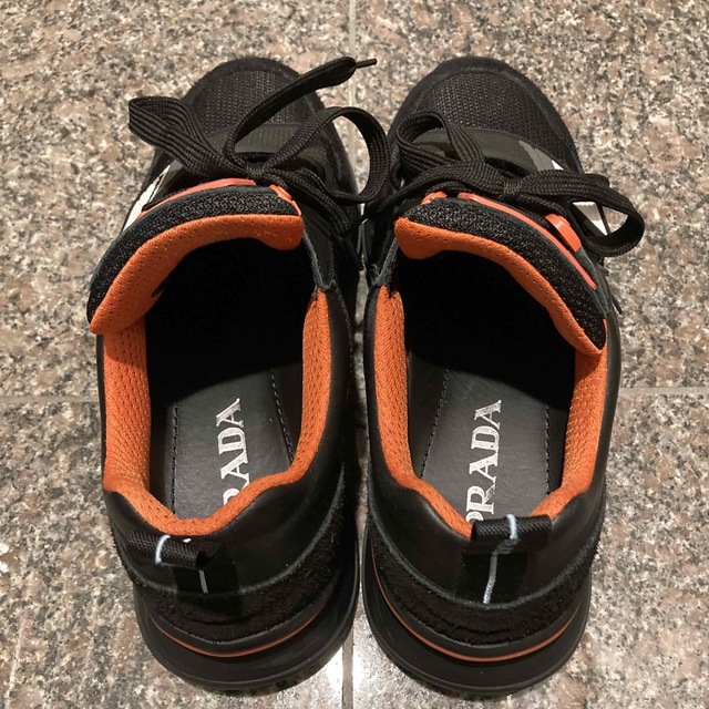 PRADA(プラダ)のPRADA プラダ Mechano メカノ スニーカー シューズ　オレンジ メンズの靴/シューズ(スニーカー)の商品写真