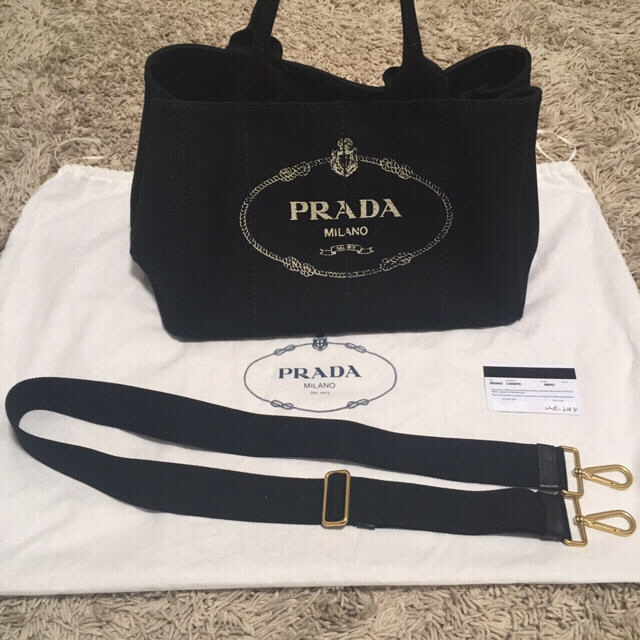 カタログギフトも! PRADA 【今だけ値下げ】♡♡PRADAカナパトート ...