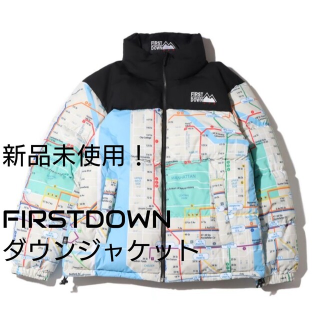 FIRST DOWN(ファーストダウン)の■新品未使用■ファーストダウン×アトモス リバーシブルダウンジャケット メンズのジャケット/アウター(ダウンジャケット)の商品写真