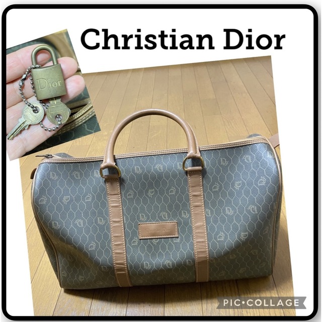 クリスチャンディオールChristian Dior　クリスチャンディオール　ボストンバッグ　美品