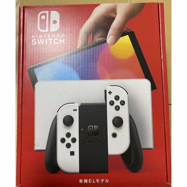 家庭用ゲーム機本体Nintendo Switch 有機ELモデル Joy-Con(L)/(R) ホ