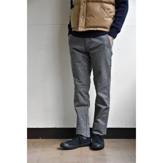 ジャパンブルージーンズ(JAPAN BLUE JEANS)のJAPAN BLUE JEANSシティ トラウザー 10OZ 撚り杢ヘリンボン(チノパン)