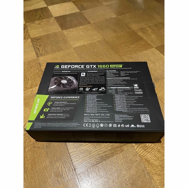 GeForce GTX 1660 SUPER AERO ITX OC