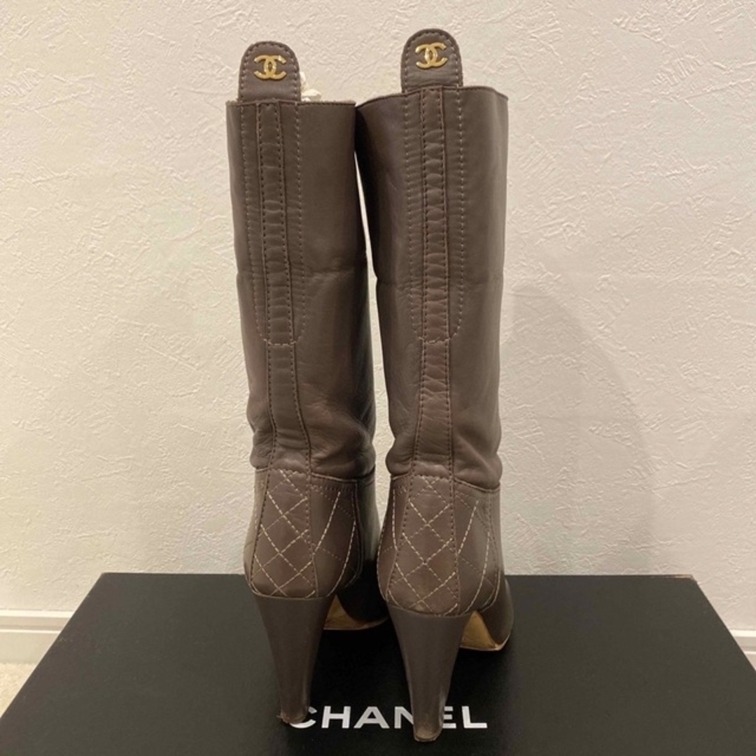 CHANEL シャネル　ブーツ　37