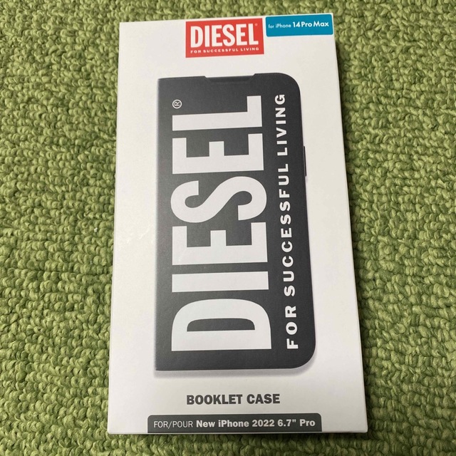 DIESEL(ディーゼル)のiPhone14ProMAX 手帳型ケーDIESEL スマホ/家電/カメラのスマホアクセサリー(iPhoneケース)の商品写真