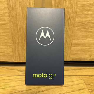 モトローラ(Motorola)のモトローラ moto g32 128GB ミネラルグレイ(スマートフォン本体)