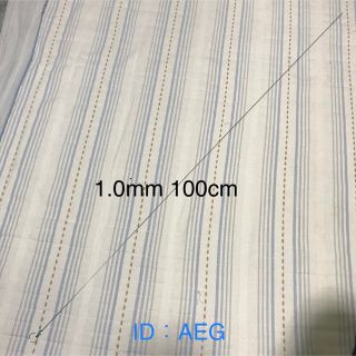 神経締め ★0.8mm 48cm  1.0mm 100cm 2本セット(その他)