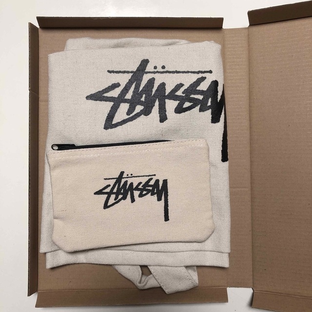 STUSSY(ステューシー)のSTUSSY付録トートバッグ＆ポーチ【未使用】ステューシー付録バッグ レディースのバッグ(トートバッグ)の商品写真