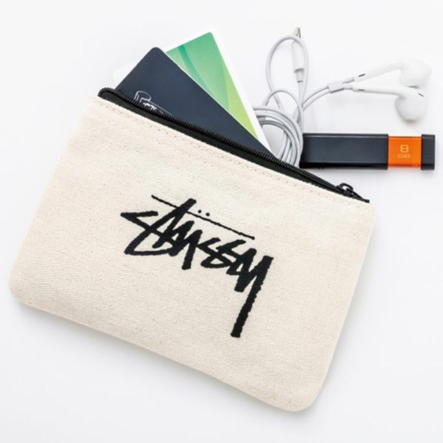 STUSSY STUSSY付録トートバッグ&ポーチ【未使用】ステューシー付録バッグの通販 by たむたむ smart 2017年7月号付録 ステューシー トートバッグミニポーチ