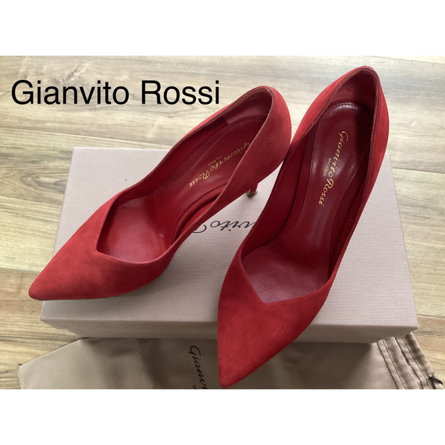 gianvito rossi ジャンヴィトロッシ パテント パンプス ブラック