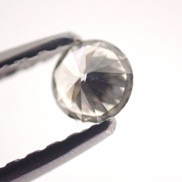 特別価格】0.149ct グリーン グレー ダイヤモンド ルース 裸石 天然