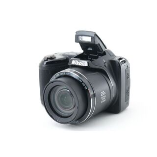 ニコン(Nikon)の◆新品電池付◆28倍ズーム搭載◆ Nikon COOLPIX L340 ブラック(コンパクトデジタルカメラ)