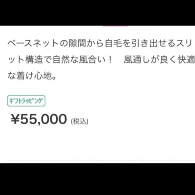 アートネイチャー(アートネイチャー)のアートネイチャー　ジュリアオージェ　ウィッグ　未使用品　ブラウン レディースのウィッグ/エクステ(その他)の商品写真