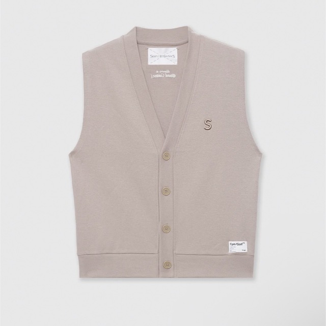 RIB BUTTON VEST