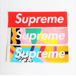 シュプリーム(Supreme)のSupreme ボックスロゴステッカー３枚セット(その他)