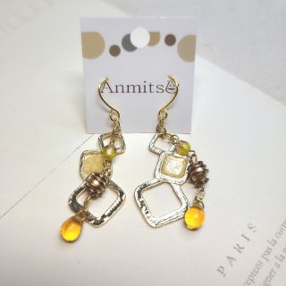 展示用　はちみつ　ピアス(ピアス)