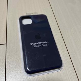 Apple - APPLE iPhone 11 Pro Max用 シリコーンケース ミッドナイト