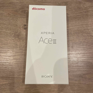 SONY Xperia Ace Ⅲ グレー gray(スマートフォン本体)
