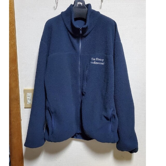 ennoy city fleece フリースセットアップ ネイビー XL