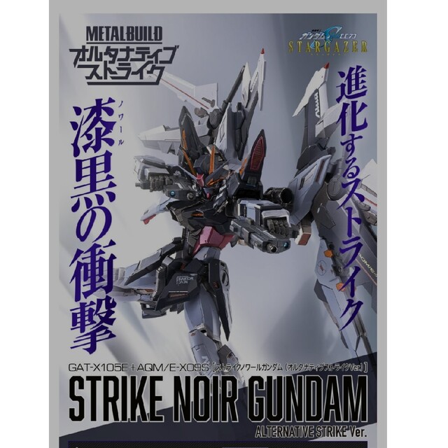 新品未開封 METAL BUILD ストライクノワールガンダム