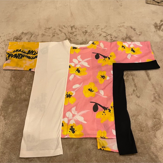 Marni(マルニ)のMARNI Tシャツ　オーガニックコットン　花柄　パネルプリント メンズのトップス(Tシャツ/カットソー(半袖/袖なし))の商品写真