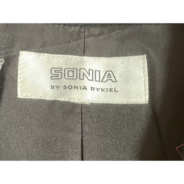 SONIA RYKIEL(ソニアリキエル)のSONIA BY SONIA RYKIEL ウールコート 40  ソニアリキエル レディースのジャケット/アウター(ロングコート)の商品写真