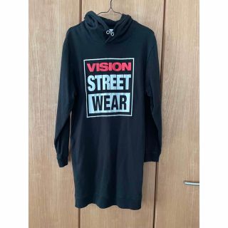 ヴィジョン ストリート ウェア(VISION STREET WEAR)の【vision street wear】ロングパーカー　レディース　M(パーカー)