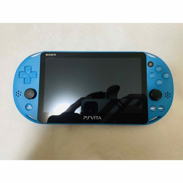 【液晶良好】PS Vita PCH-2000 アクアブルー  SONY 本体のみ