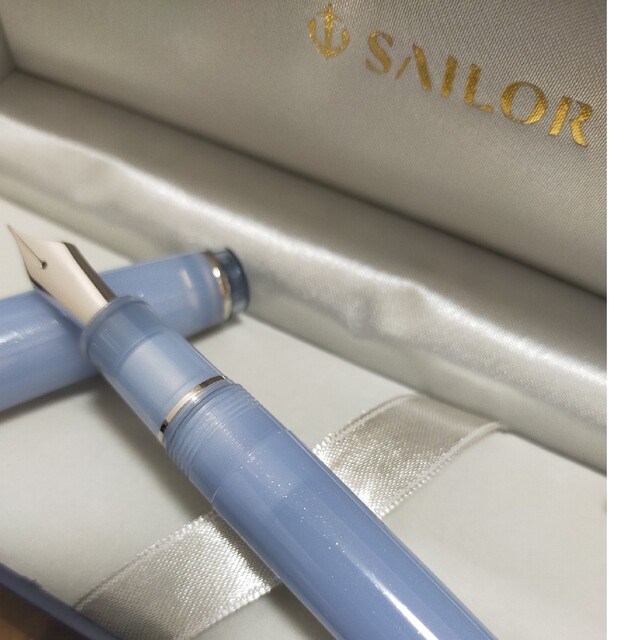2022特集 Sailor - 銀山スノーグレー 八文字屋オリジナル万年筆 ペン+