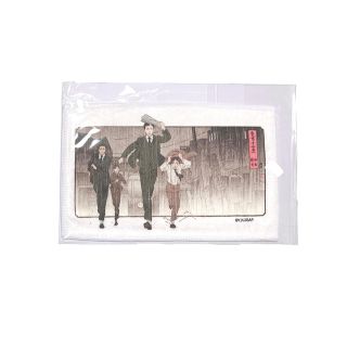 カドカワショテン(角川書店)のジョーカー・ゲーム ハンドタオル エンドカード柄 E 集合(雨)(タオル)