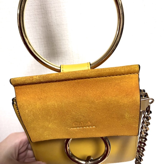 Chloe(クロエ)のクロエ　faye フェイ　ミニバッグ　ショルダーバッグ　イエロー　ミニバッグ レディースのバッグ(ショルダーバッグ)の商品写真