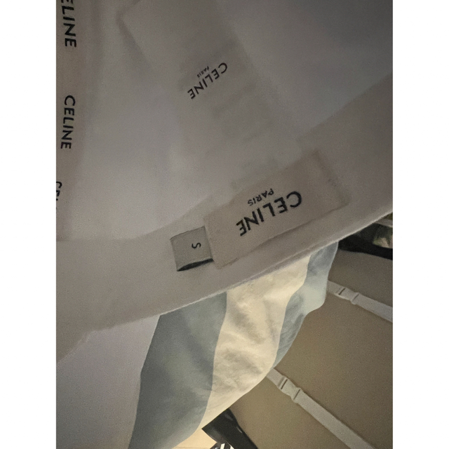 CELINE ベースボールキャップ / コットン ホワイト Sサイズ ※正規品 ...
