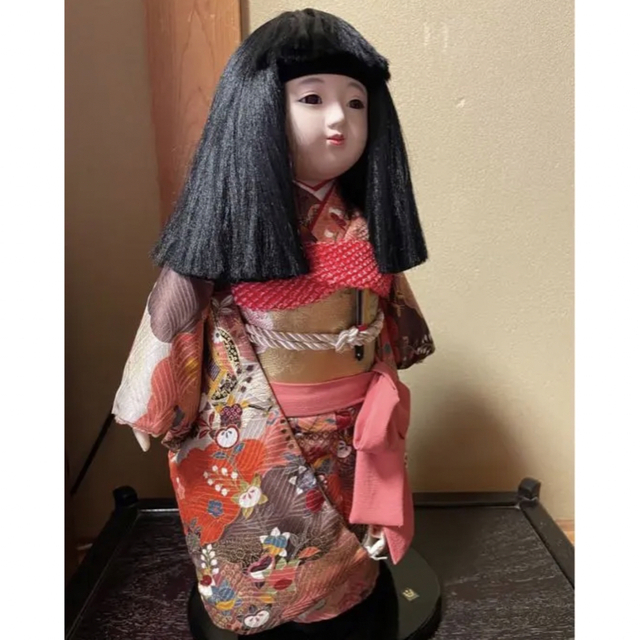美品☆市松人形 正絹 友禅 菊水作の通販 by ぴ's shop|ラクマ